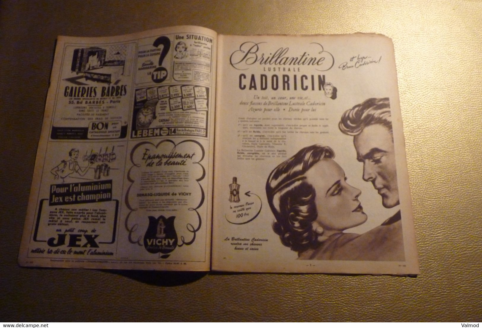 Femme D'Aujourd'hui N° 345 Du 13 Décembre 1951 - Patrons Non Inclus. - Mode