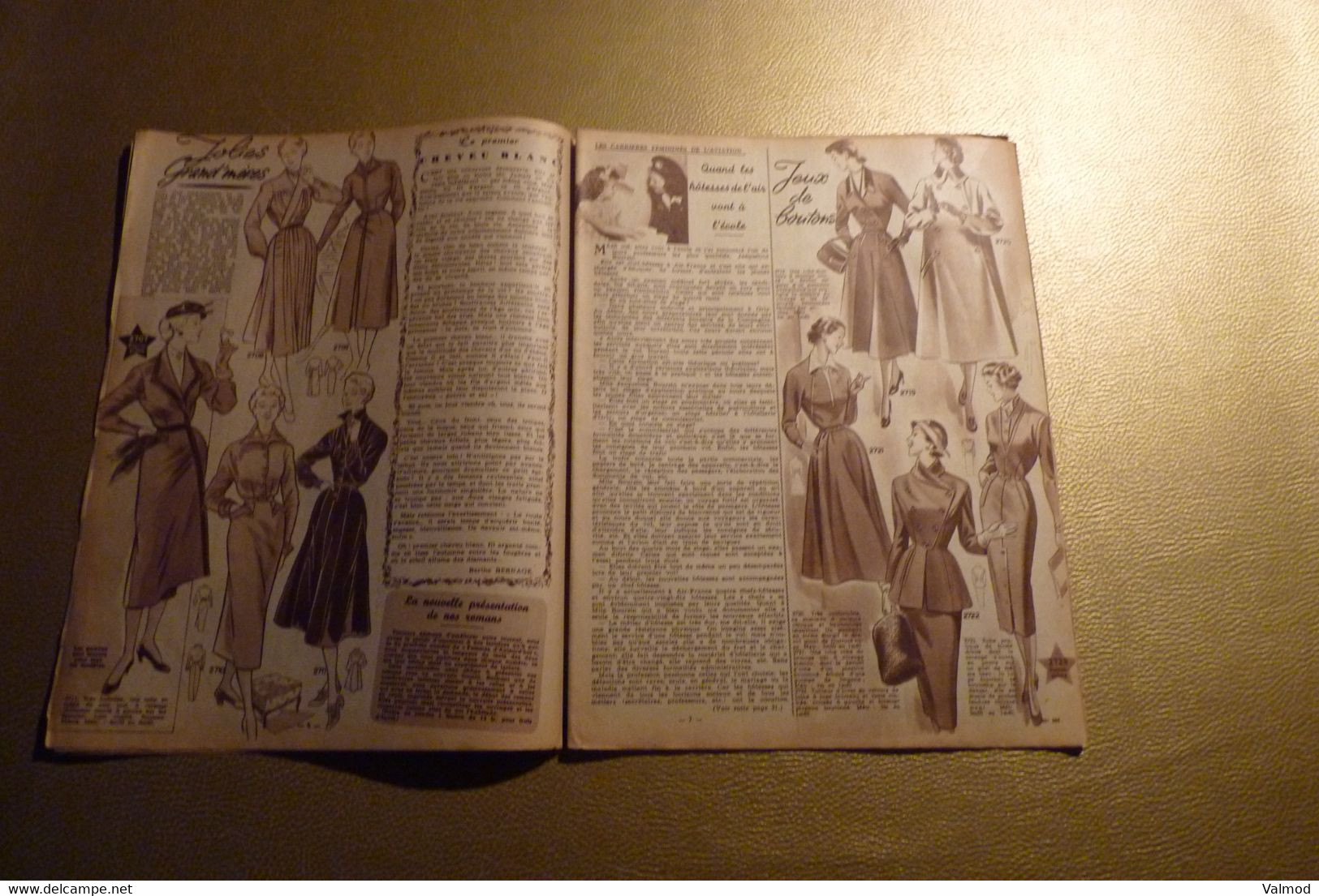 Femme D'Aujourd'hui N° 344 Du 6 Décembre 1951 - Patrons Non Inclus. - Fashion