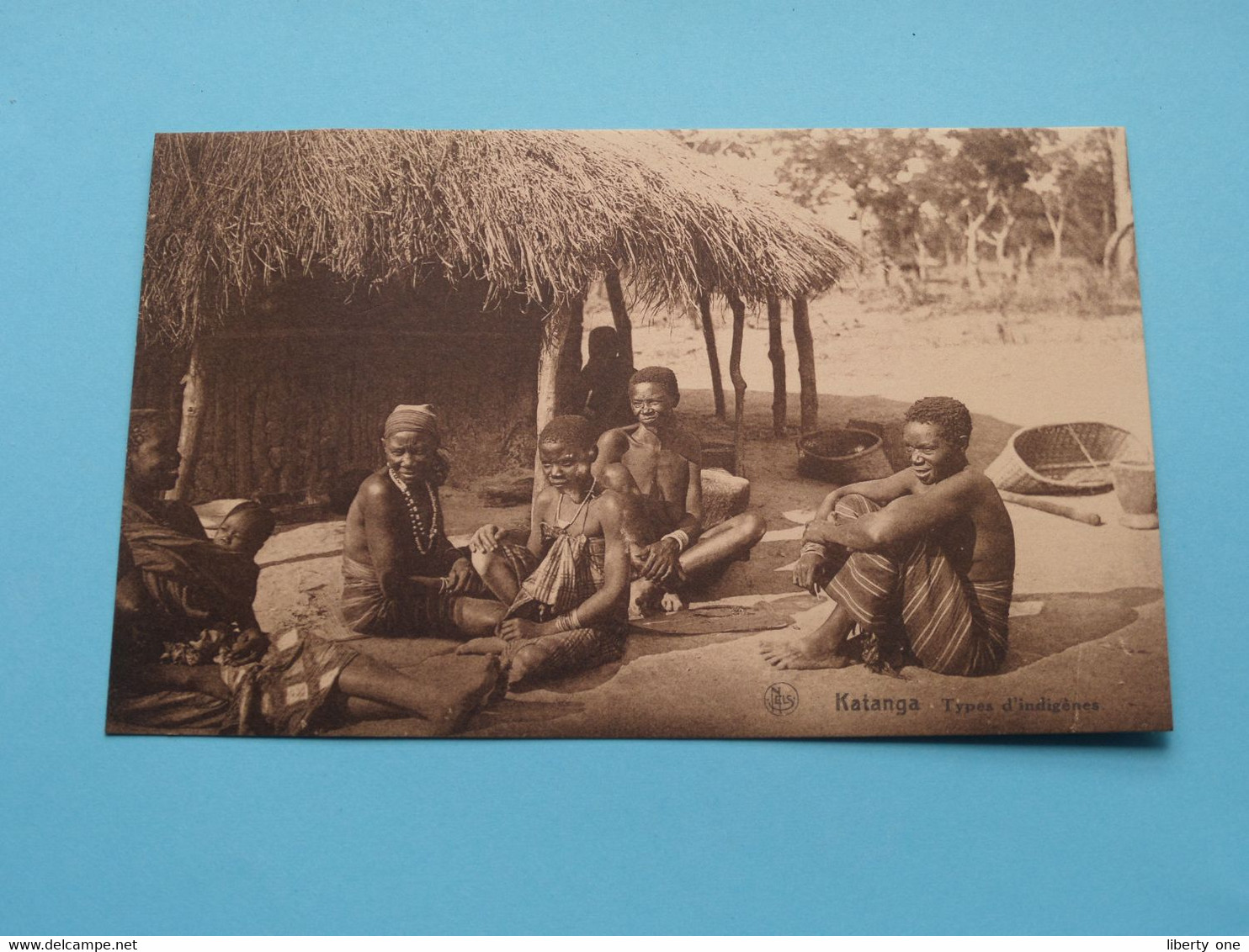 Types D'indigènes KATANGA ( Thill ) Anno 19?? ( Zie / Voir Foto ) ! - Lubumbashi