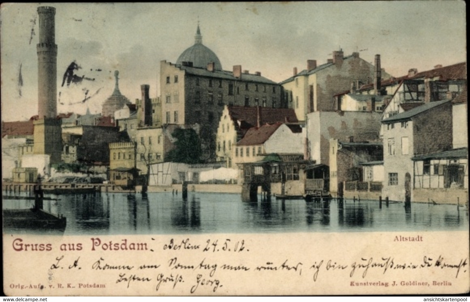 CPA Potsdam In Brandenburg, Altstadt - Otros & Sin Clasificación