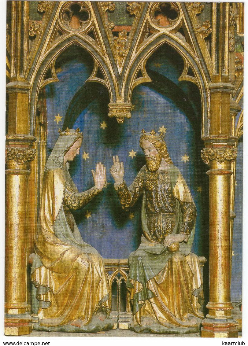 Zisterzienser-Abtei Marienstatt Im Westerwald: Ursula Altar (Krönung Mariens Ca. 1350) - (Hach 0350) - Hachenburg