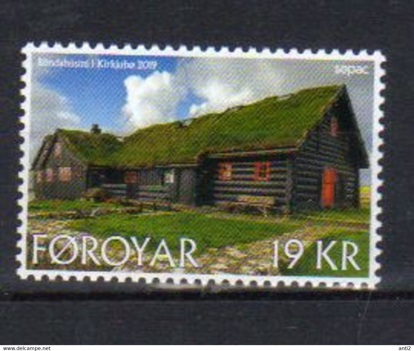 Faroe Islands  2019 SEPAC: Historic Apartment Buildings.  Mi  950 MNH(**) - Faroe Islands