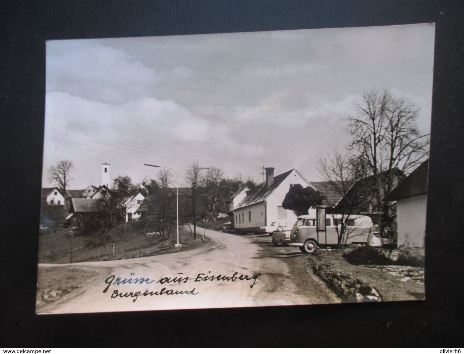 CP CARTE PHOTO ALLEMAGNE DEUTSCHLAND (M2106) Grüsse Aus EISENBERG (3 Vues) BURGENLAND Combi VW Volkswagen - Eisenberg