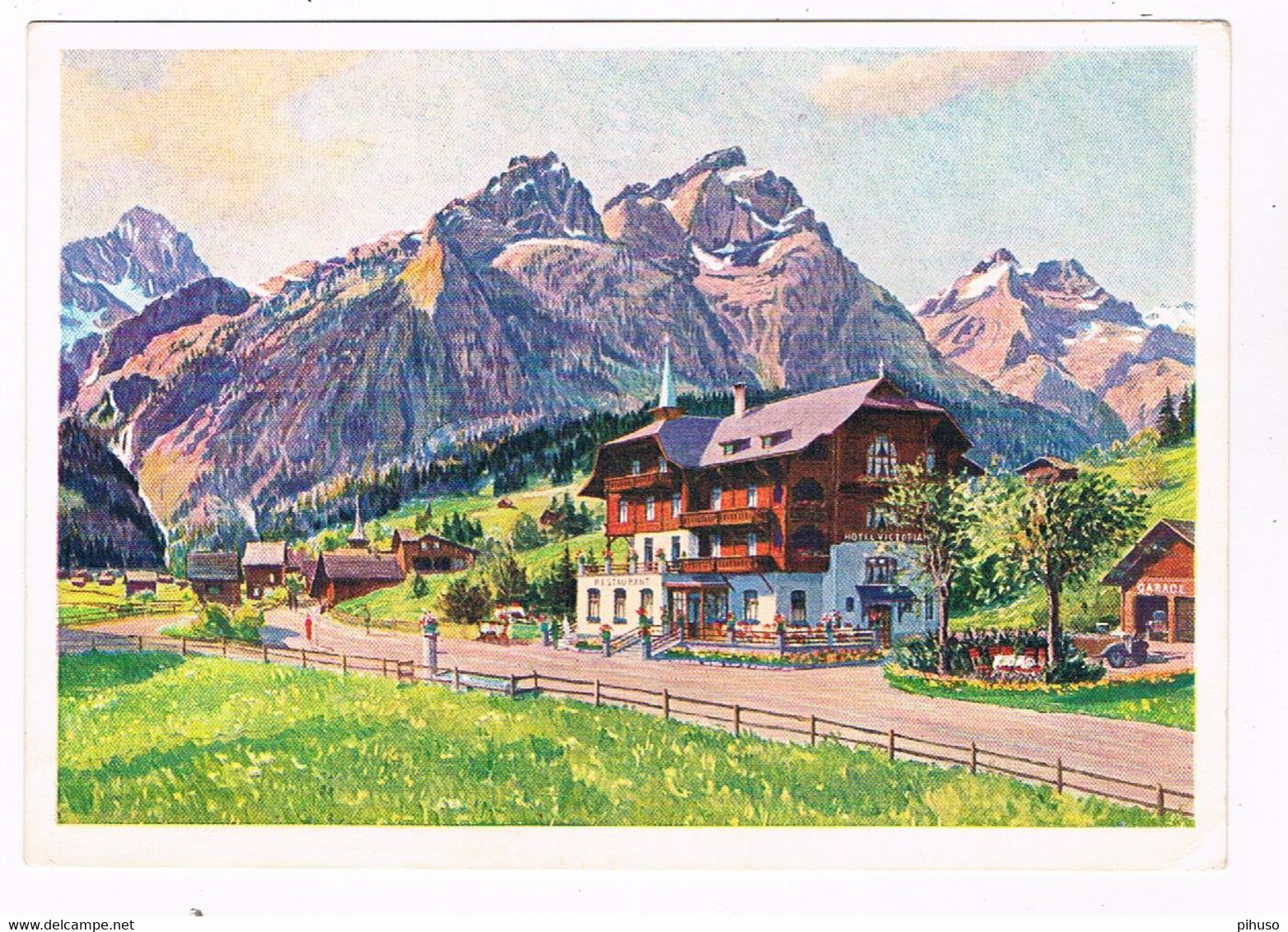 CH-6692   GSTEIG / GSTAAG : Hotel Viktoria - Gsteig Bei Gstaad