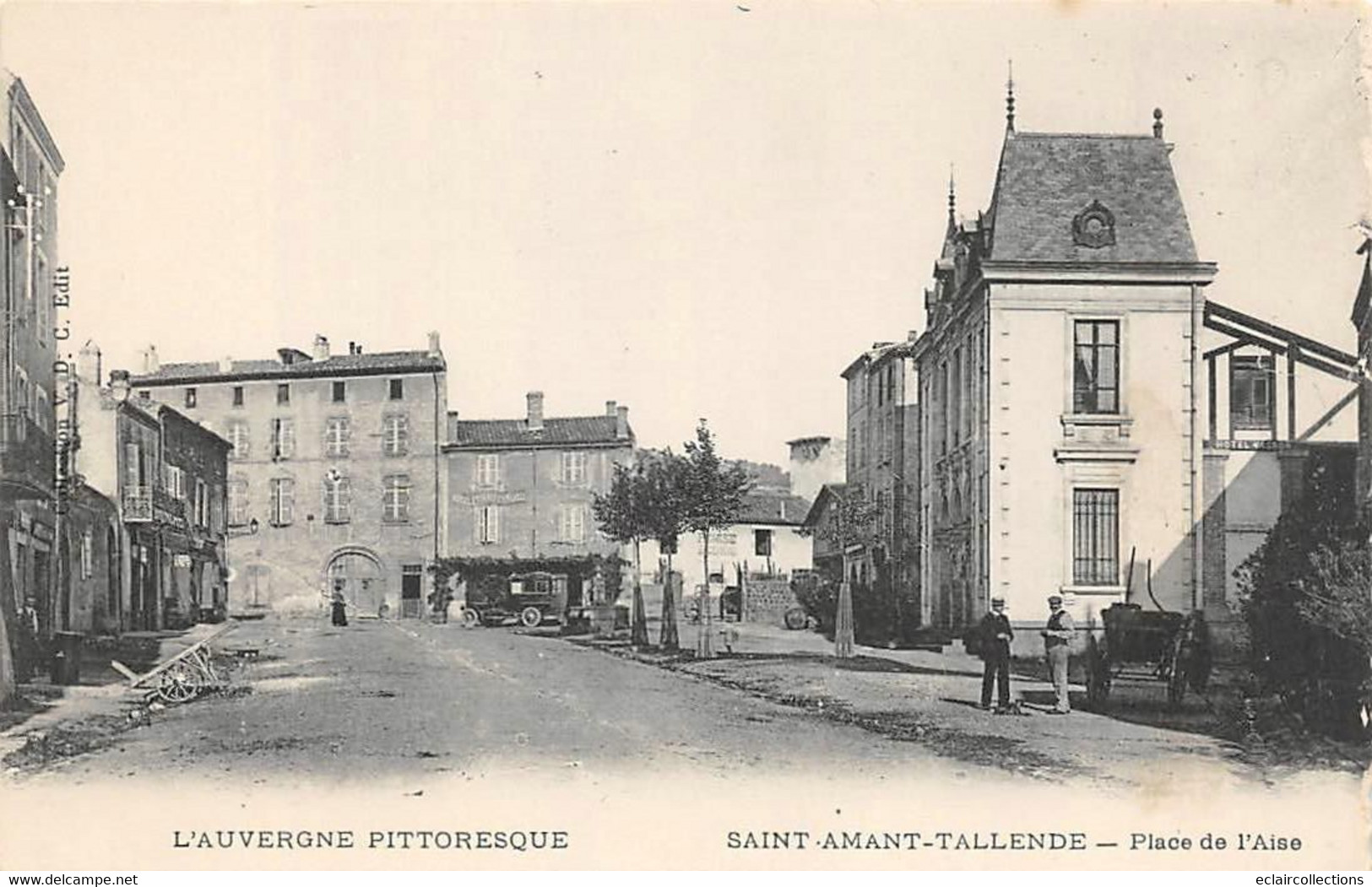 Saint-Amant-Tallende       63         Place De L'Aise       (voir Scan) - Sonstige & Ohne Zuordnung