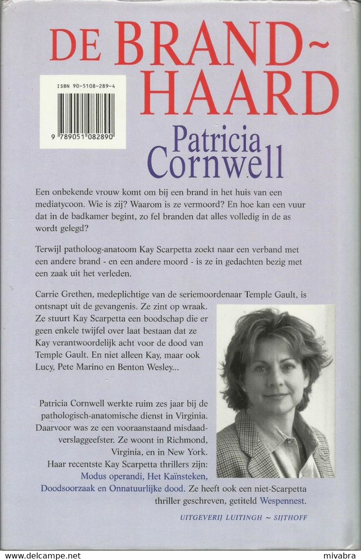 DE BRANDHAARD - PATRICIA CORNWALL  ( KAY SCARPETTA ) - Horrorgeschichten & Thriller