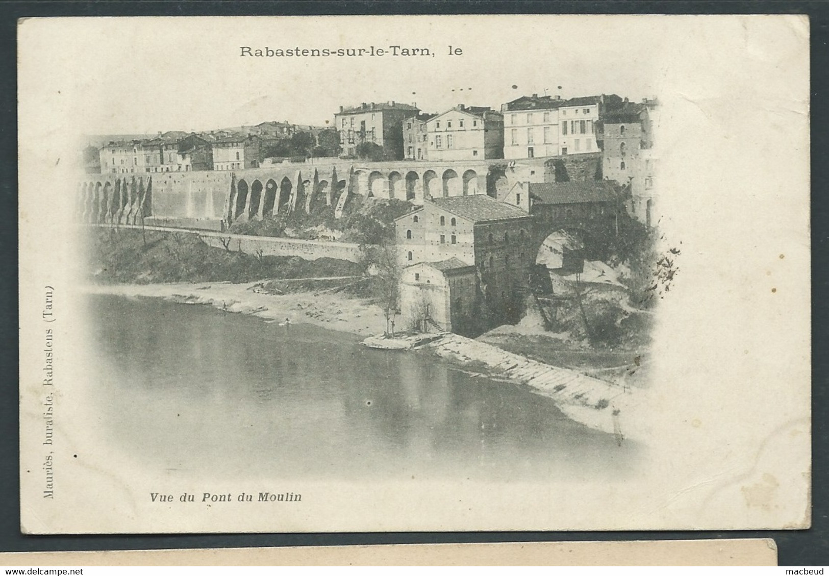 RABASTENS SUR LE TARN - 81 -  - Vue Du Pont Du Moulin - -  Maca2755 - Rabastens