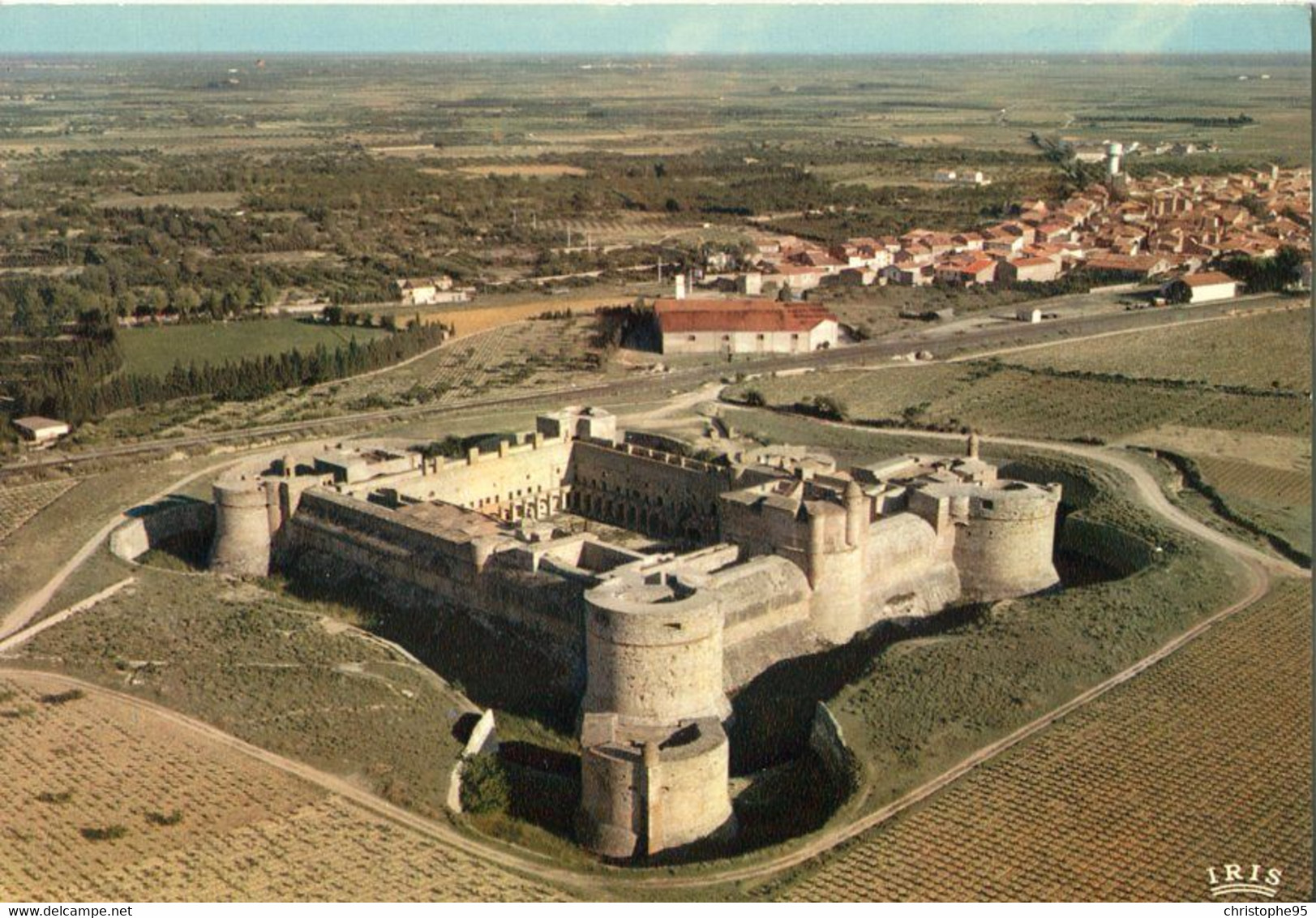 66 .n° 23820 . Salses . Le Chateau Fort . Vue Generale . Cpsm . - Salses