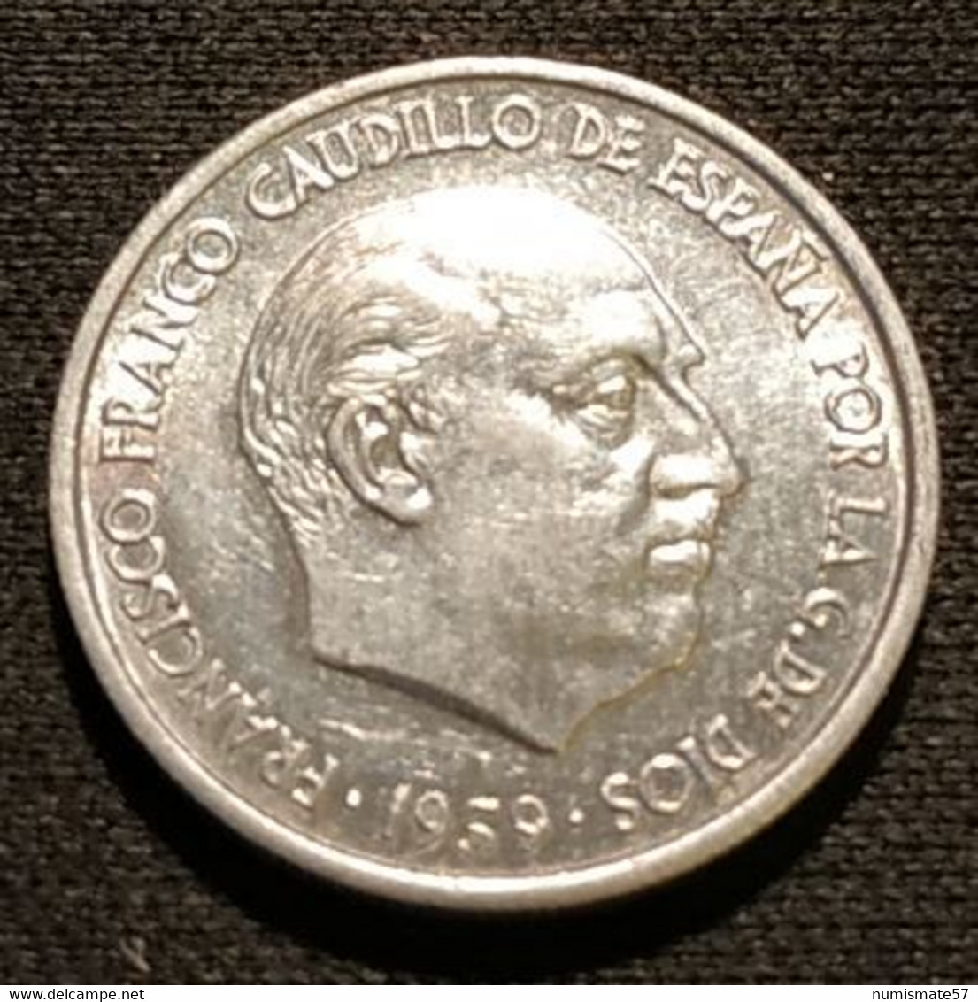 ESPAGNE - ESPANA - SPAIN - 10 CENTIMOS 1959 - FRANCO - KM 790 - 10 Centesimi