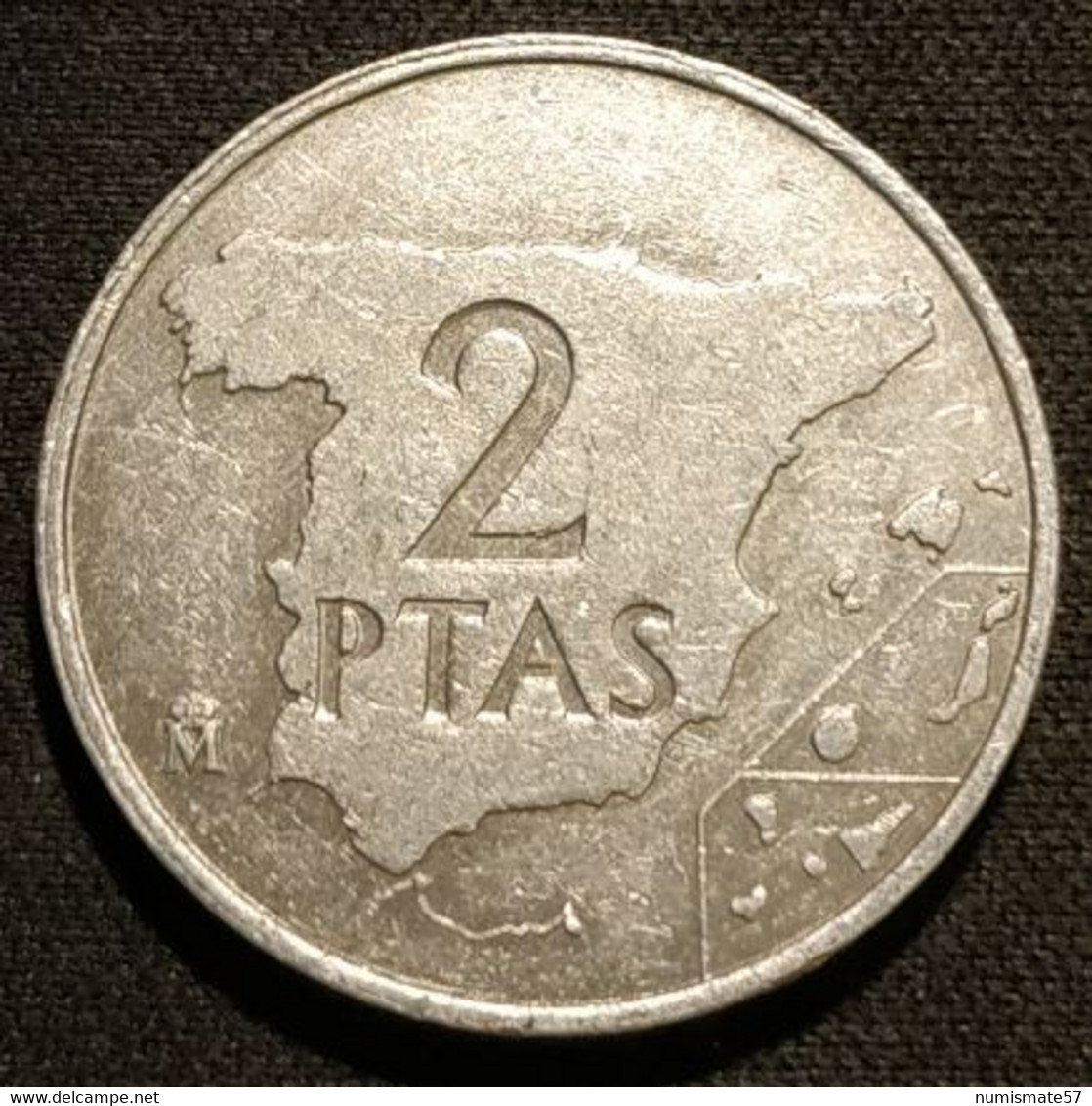 ESPAGNE - ESPANA - SPAIN - 2 PESETAS 1984 - Juan Carlos I - KM 822 - 2 Pesetas