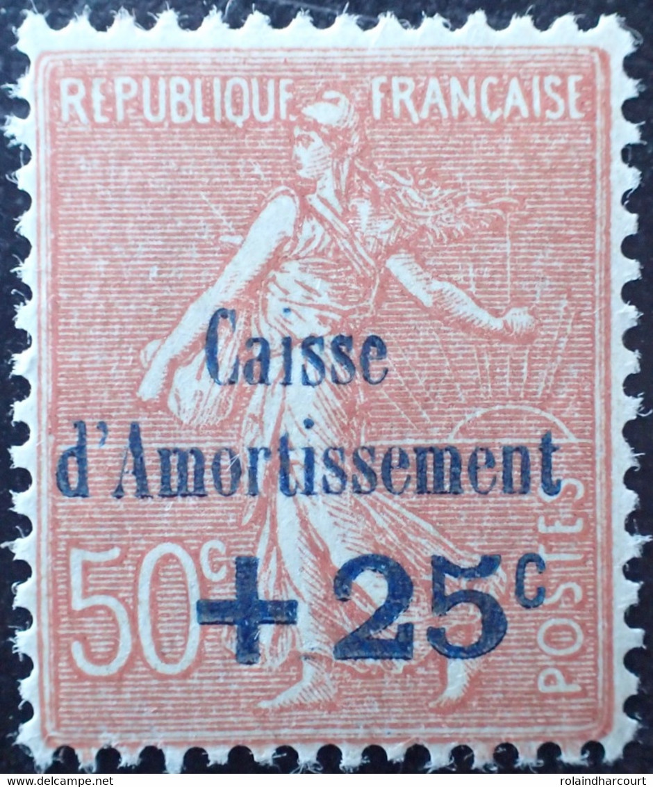 2937 - 1928 - TYPE SEMEUSE LIGNEE - CAISSE D'AMORTISSEMENT - N°250 NEUF* - 1927-31 Caisse D'Amortissement