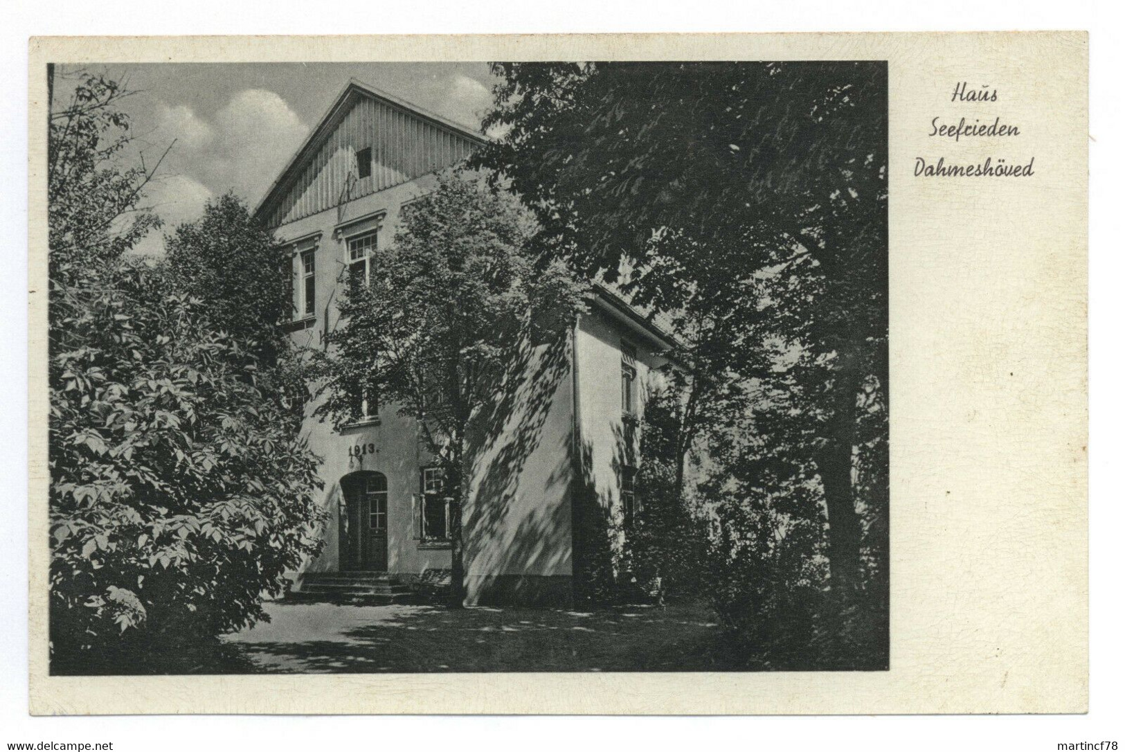 Dahmeshöved B. Dahme Holstein Haus Seefrieden Erholungsheim Ev. Hilfswe Hamburg - Dahme