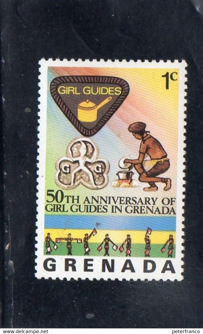 1976 Grenada  Girl Scout - Grenada (1974-...)