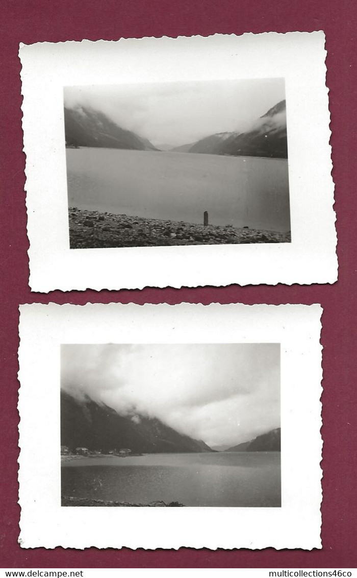 130621 - 2 PHOTOS 1950 - AUTRICHE TYROL Schwaz ACHENSEE Lac Alpin - Schwaz