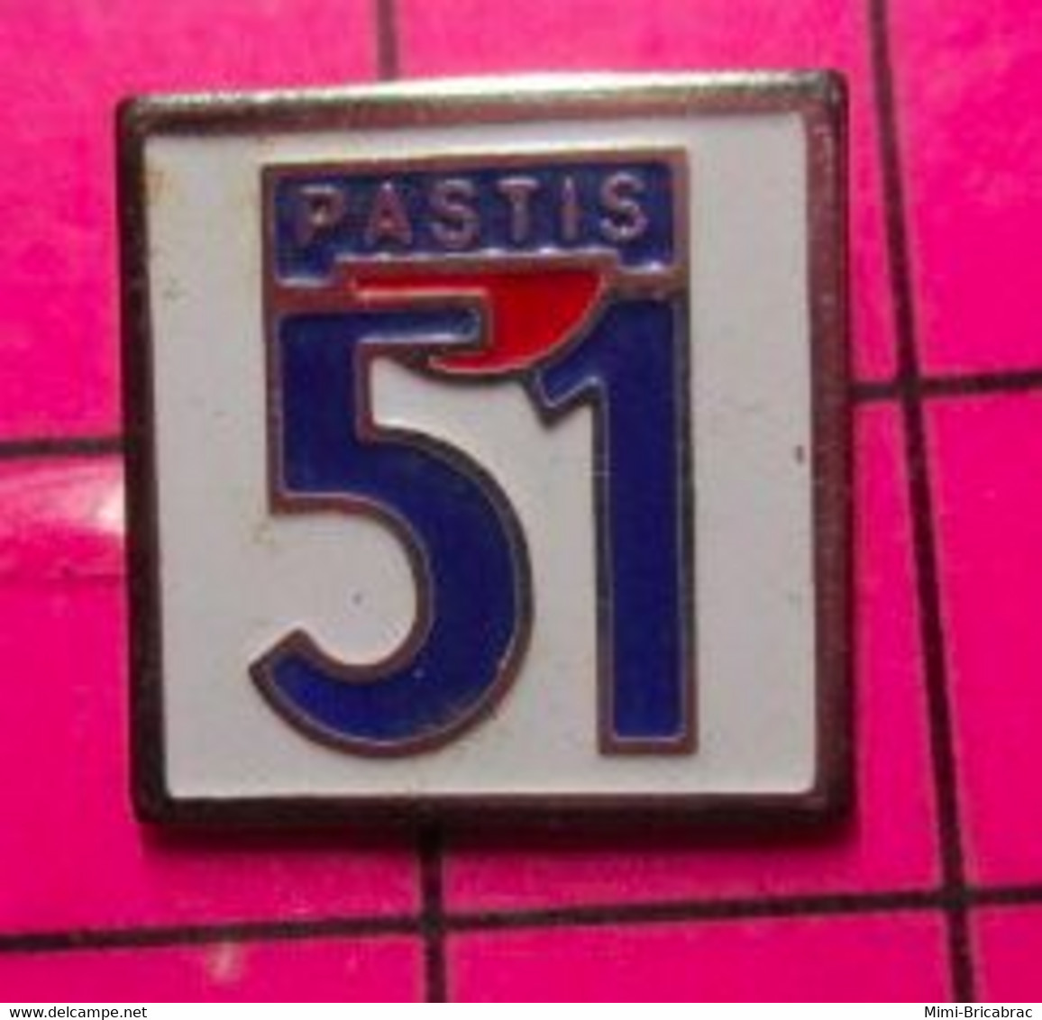 521Pin's Pins / Beau Et Rare / THEME : BOISSONS / PASTIS 51 ANISETTE - Boissons