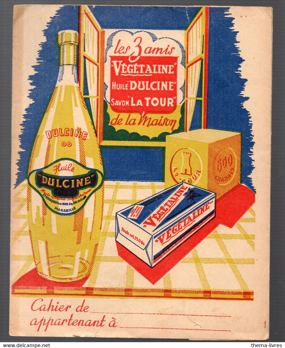 Protège Cahier VEGETALINE / DULCINE / LA TOUR  (M2104) - Copertine Di Libri