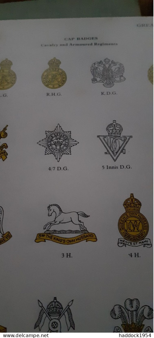 Army Badges And Insignia Of World War 2 GUIDO ROSIGNOLI Blandford Press 1972 - Guerra 1939-45