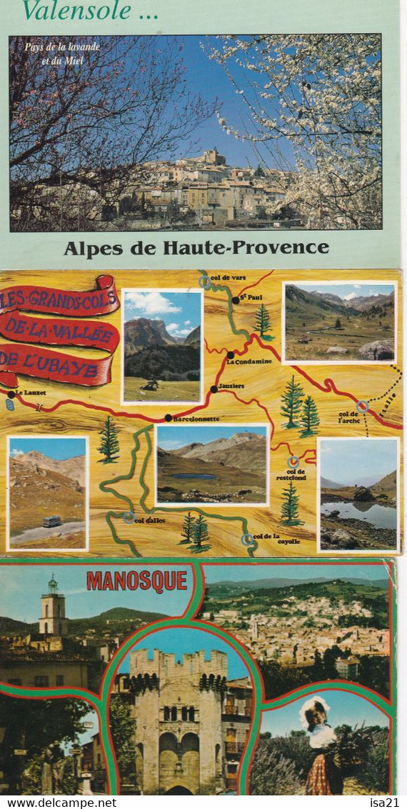 Lot De 40 Cartes Postales Modernes ALPES De HAUTE-PROVENCE, Lot Varié - 5 - 99 Postcards