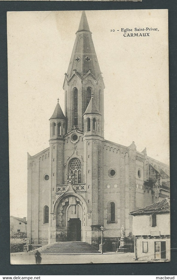 N° 10  -   CARMAUX - EGLISE SAINT-PRIVAT   Maca2793 - Carmaux