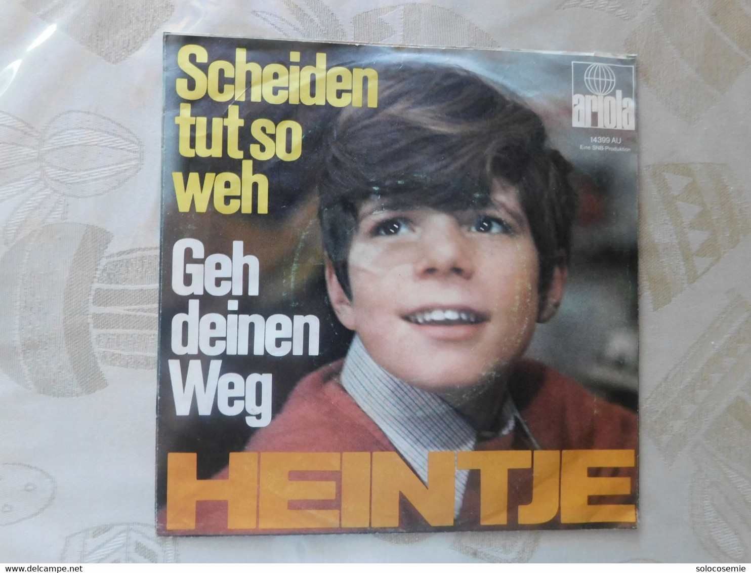 45 Giri Disco In Vinile: Scheiden Tut So Weh - Geh Dein Weg  - HEINTJE - Ariola 14399AU - Other - German Music