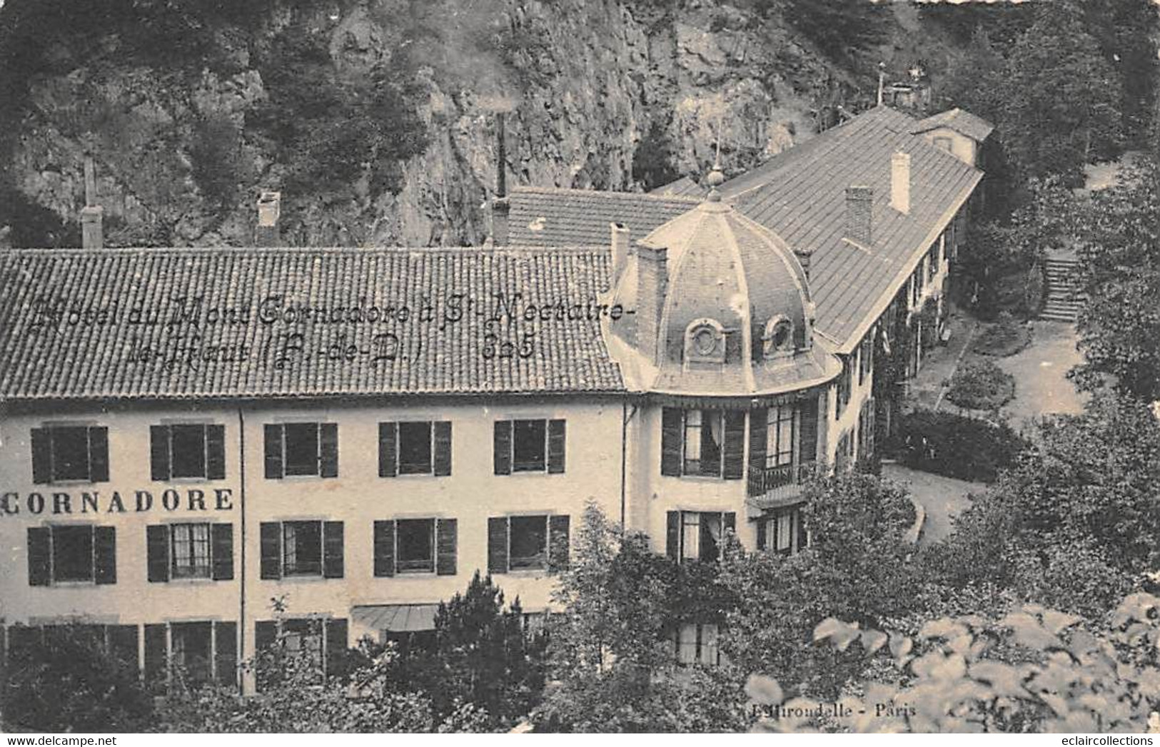 Saint-Nectaire        63        Hôtel Du Mont Cornadore         (voir Scan) - Saint Nectaire