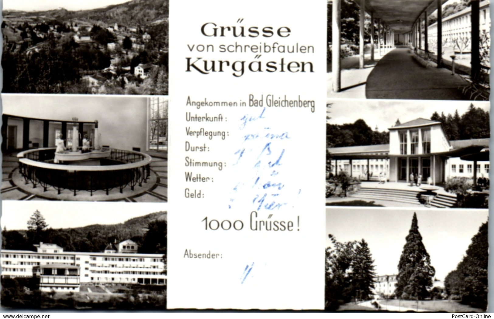 11351 - Steiermark - Bad Gleichenberg , Mehrbildkarte - Gelaufen 1965 - Bad Gleichenberg