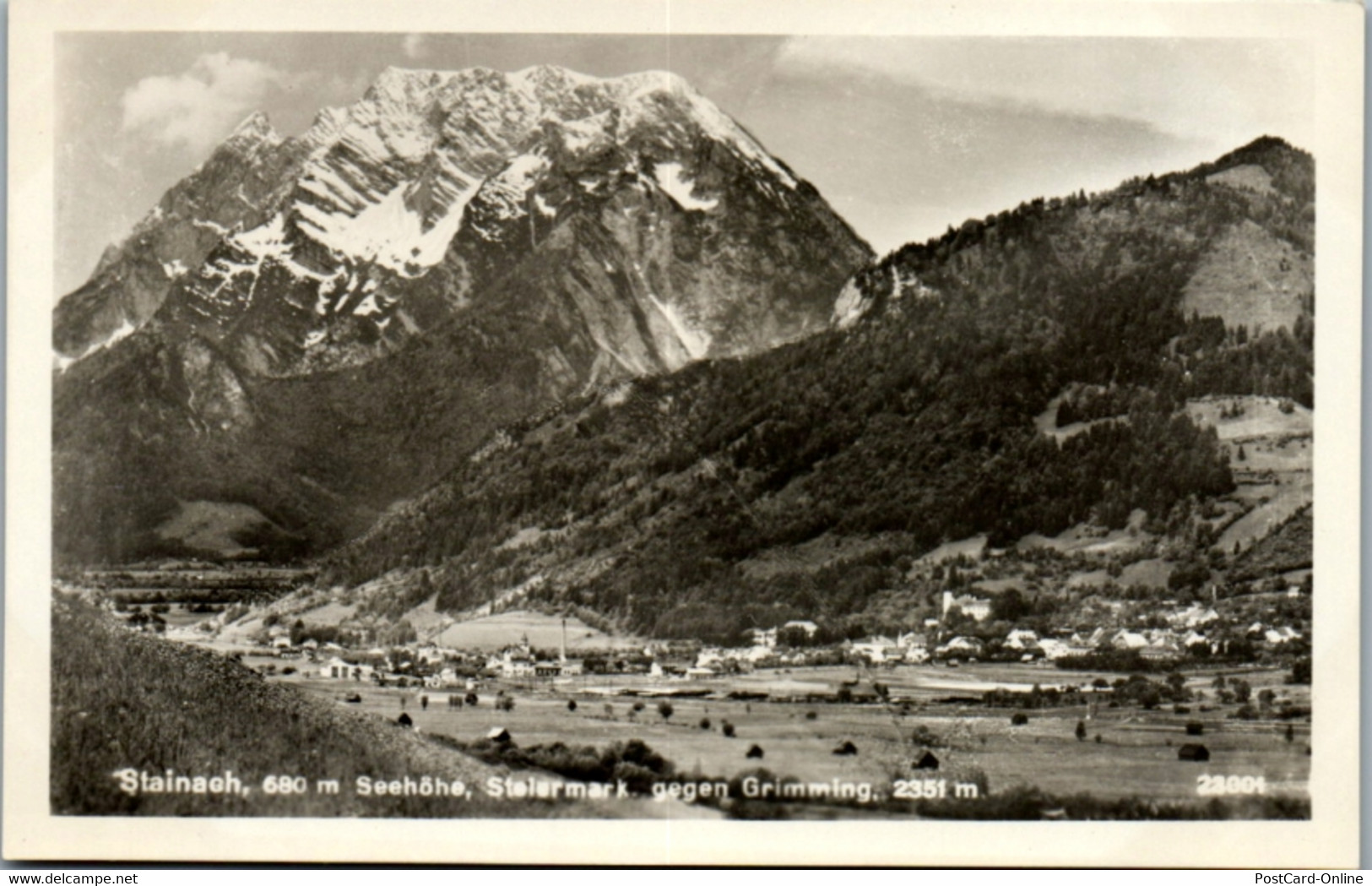 11398 - Steiermark - Stainach Gegen Grimming , Panorama - Nicht Gelaufen 1949 - Stainach