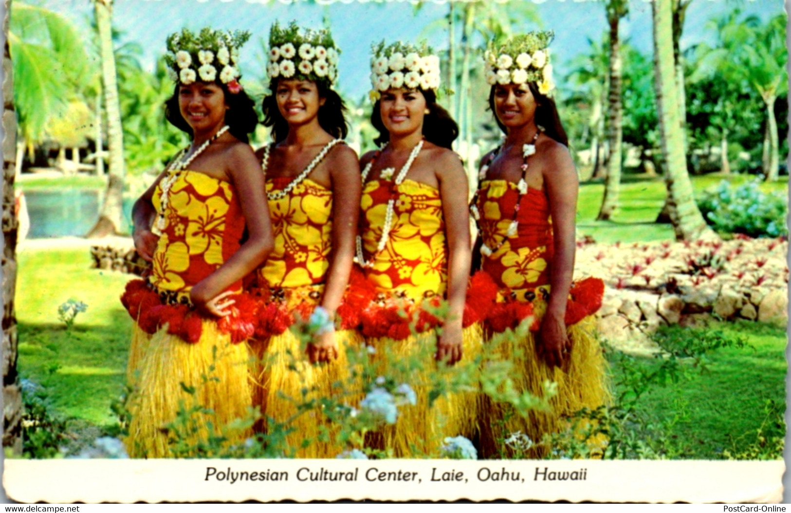 11526 - USA - Hawaii , Laie , Oahu , Polynesian Cultural Center - Gelaufen 1980 - Oahu