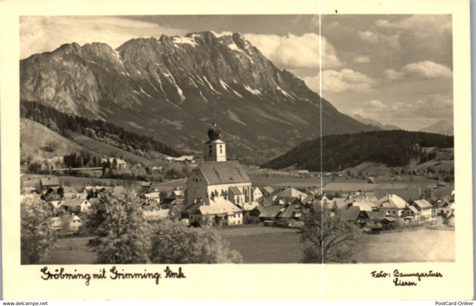 11646 - Steiermark - Gröbming Mit Grimming - Nicht Gelaufen 1951 - Gröbming