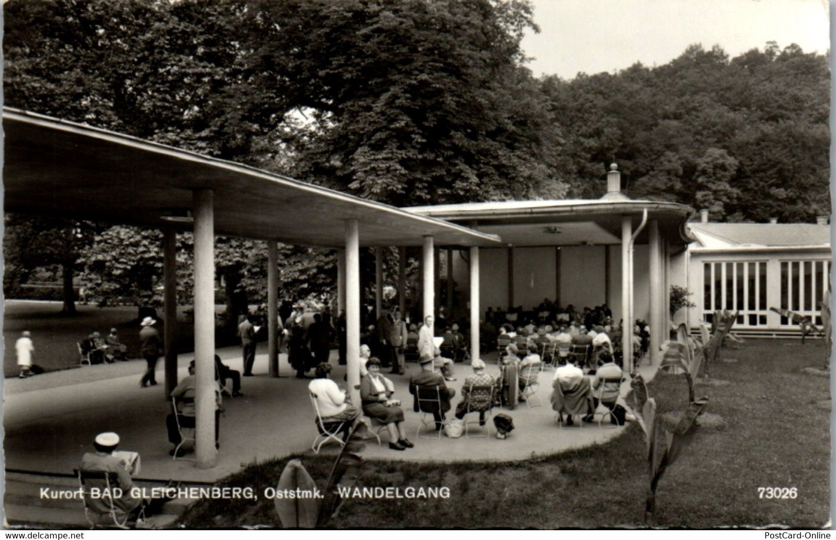 11662 - Steiermark - Bad Gleichenberg , Wandelgang - Gelaufen 1962 - Bad Gleichenberg