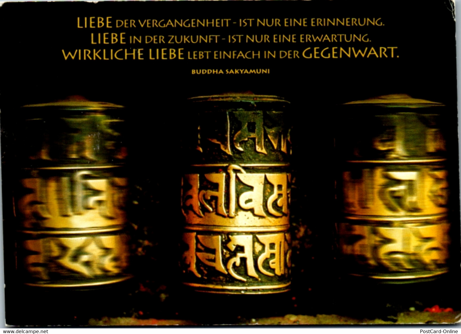 11675 -  - Buddha Sakyamuni , Spruch - Nicht Gelaufen - Buddhism