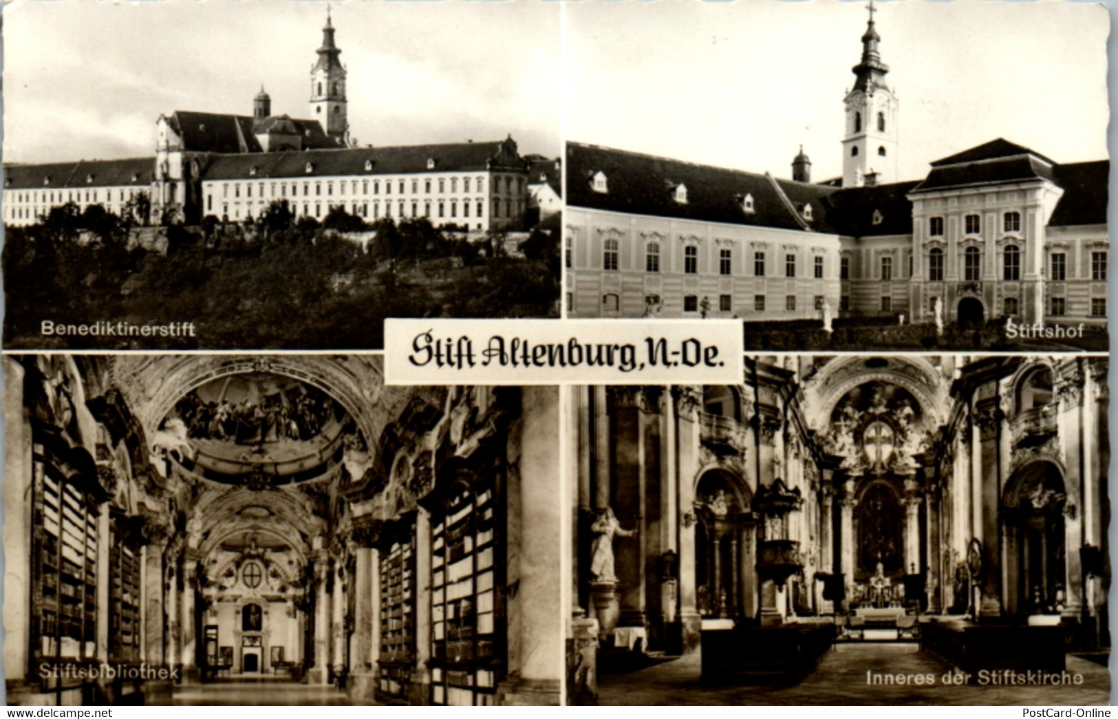 11716 - Niederösterreich - Altenburg , Stift Altenburg , Benedektinerstift , Stiftshof , Inneres Der Stiftskirche , Stif - Horn