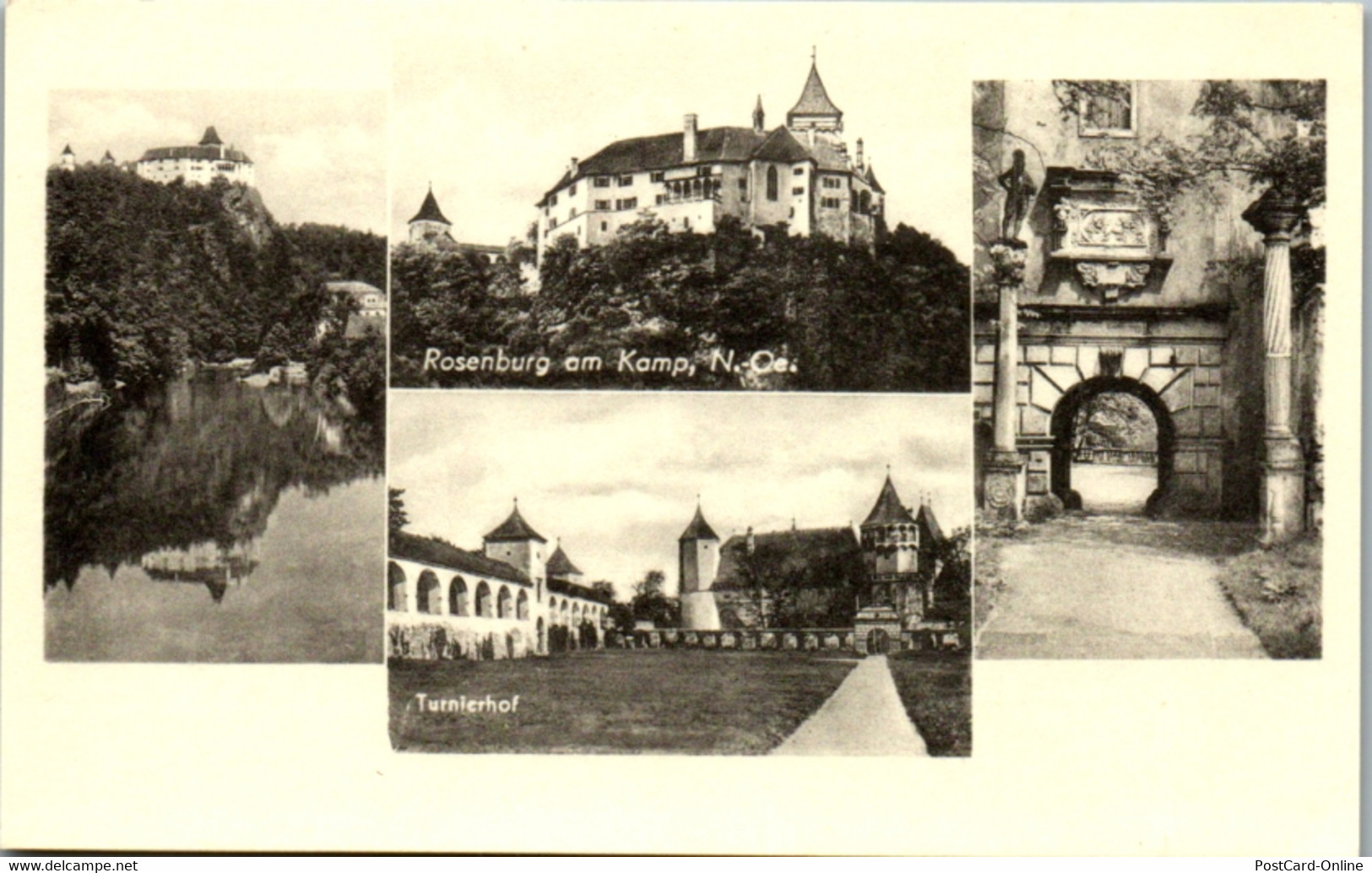 11719 - Niederösterreich - Rosenburg Am Kamp , Turnierhof , Mehrbildkarte - Nicht Gelaufen - Rosenburg