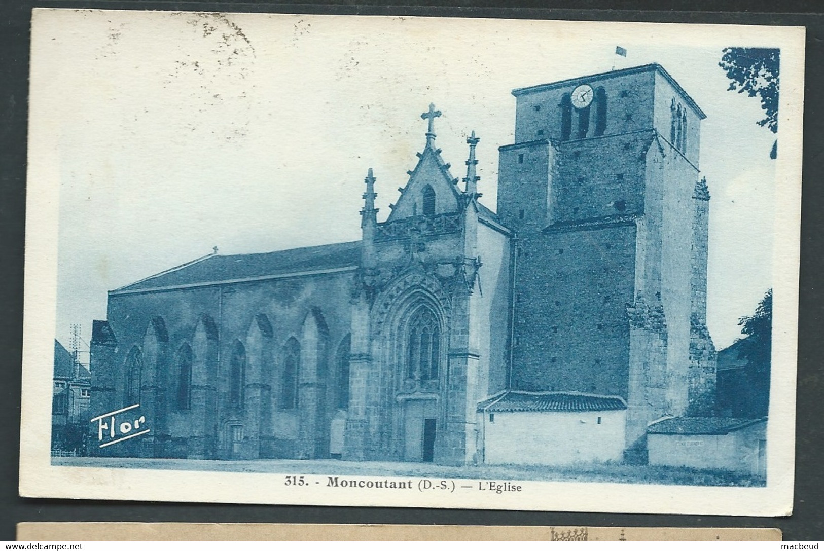 N° 315 -  MONCOUTANT - L Eglise  - Maca 2801 - Moncoutant