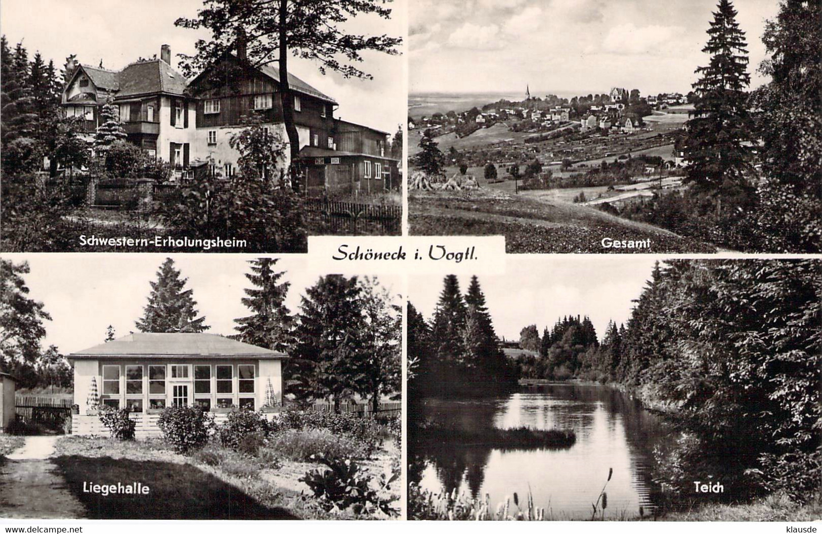 Schöneck I.Vogtland - Schwesternerholungsheim Mehrbild - Vogtland