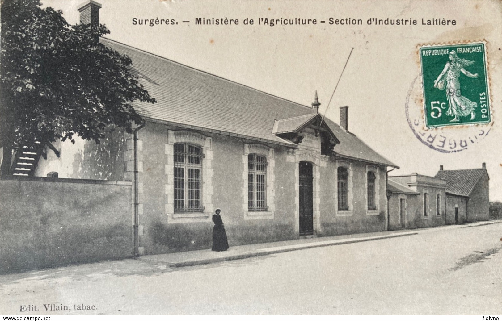 Surgères - Rue Et Ministère De L’agriculture - Section D’industrie Laitière - Surgères