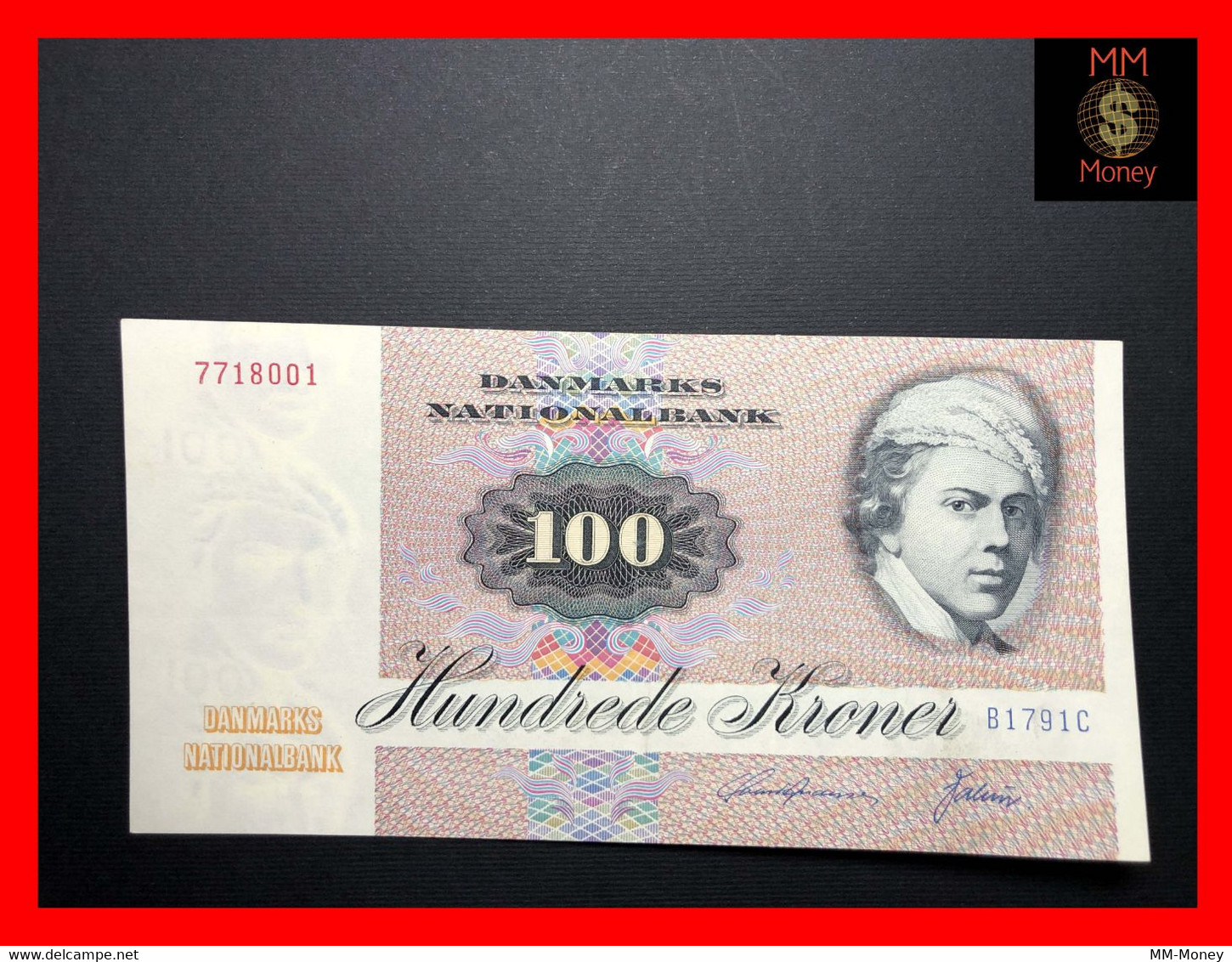 DENMARK  100 Kroner 1979   P. 51   XF - Dänemark