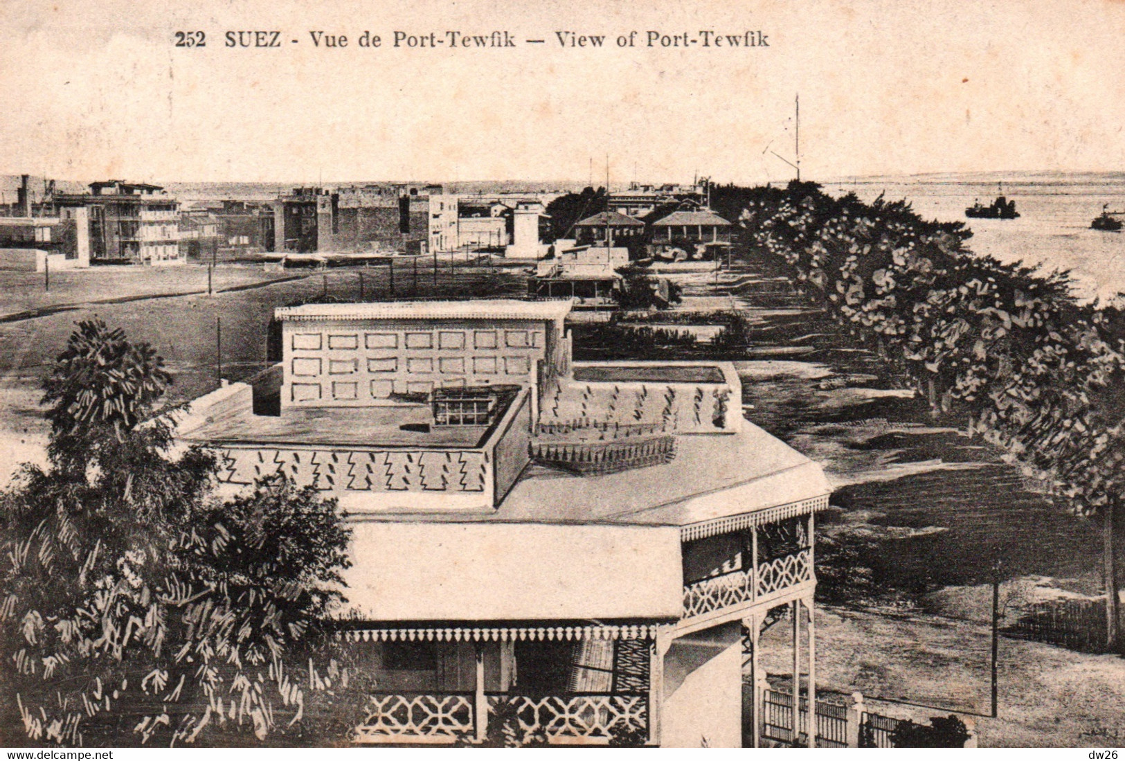 Suez - Vue De Port-Tewfik - Carte N° 252 Non Circulée - Suez