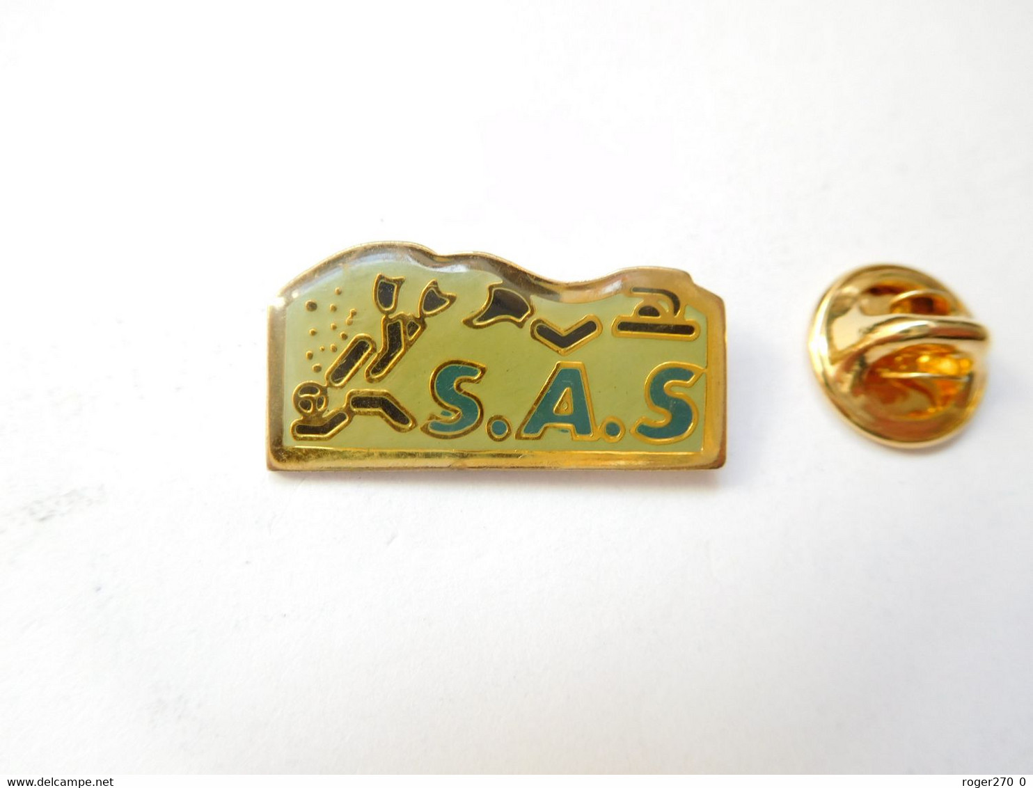 Beau Pin's Pins , Plongée , Homme Grenouille , S.A.S - Tauchen