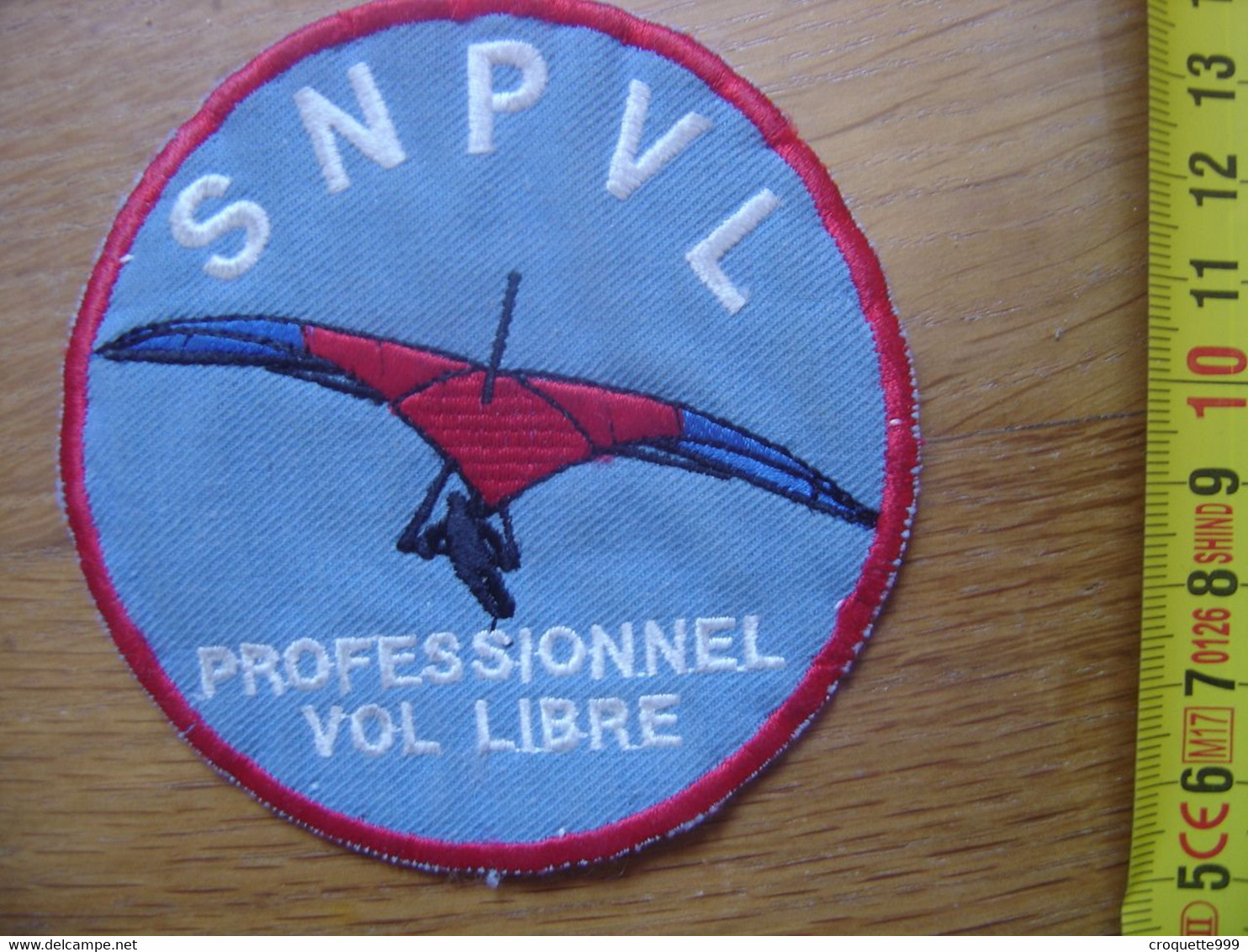 Ecusson Patch PROFESSIONNEL VOL LIBRE SNPVL - Parachutisme