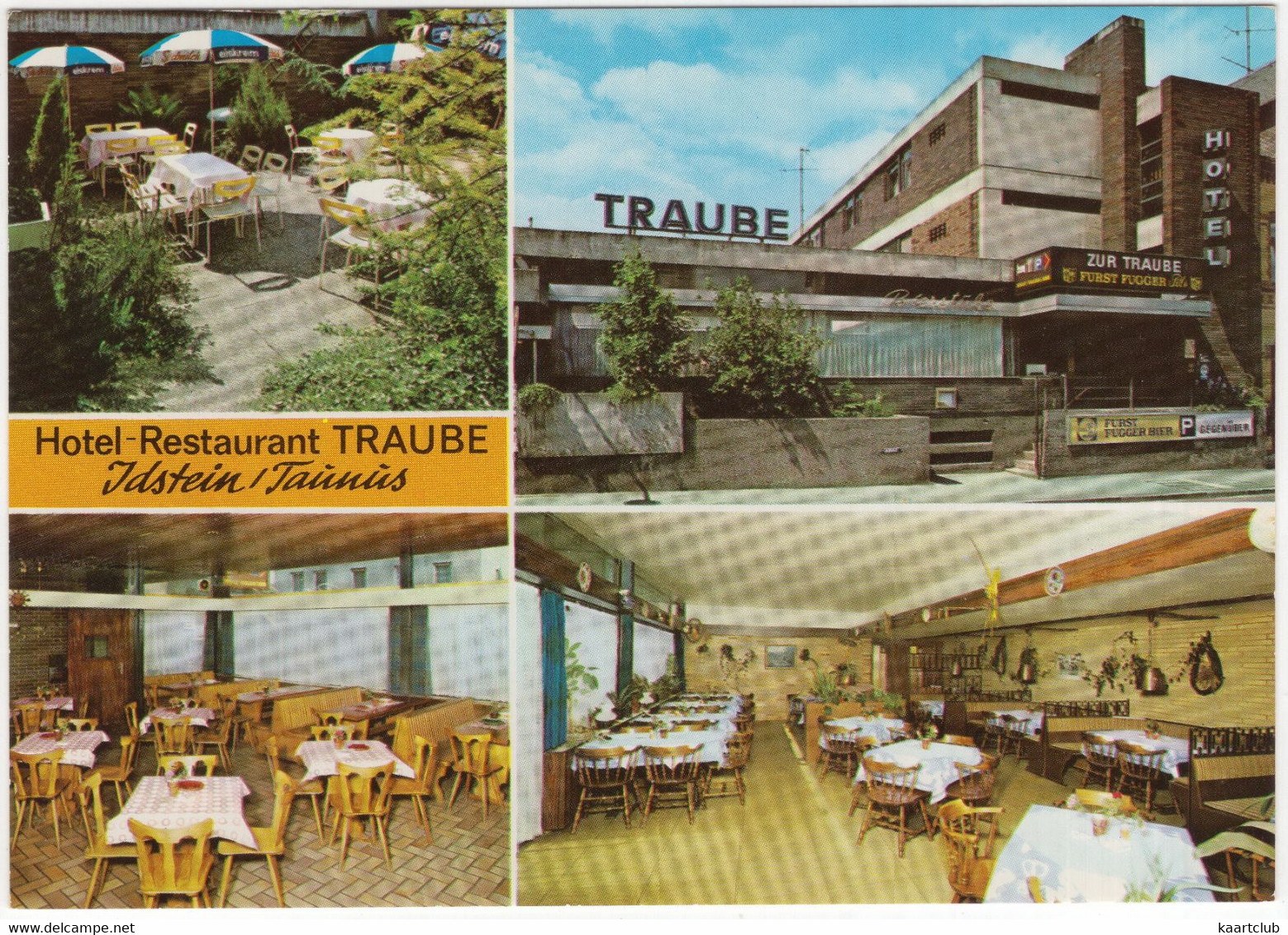 Idstein - Hotel-Restaurant 'Traube', Wiesbadenerstraße 1 - (Taunus) - Idstein