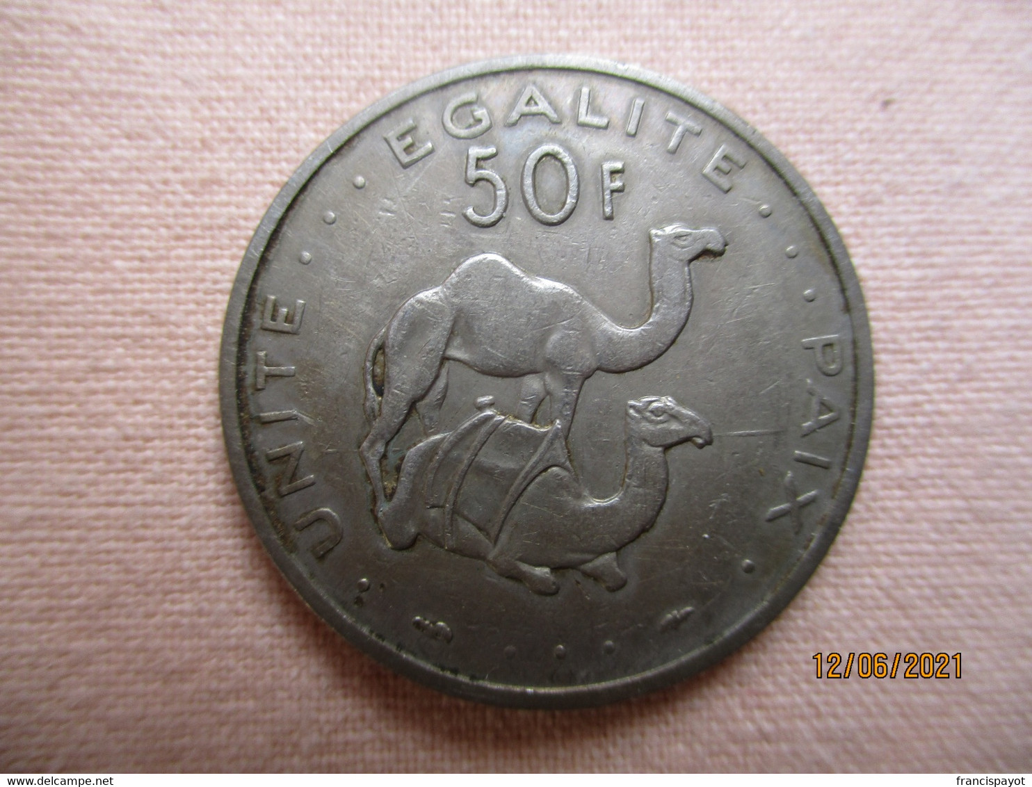 Djibouti: 50 Francs FDj 1977 - Djibouti