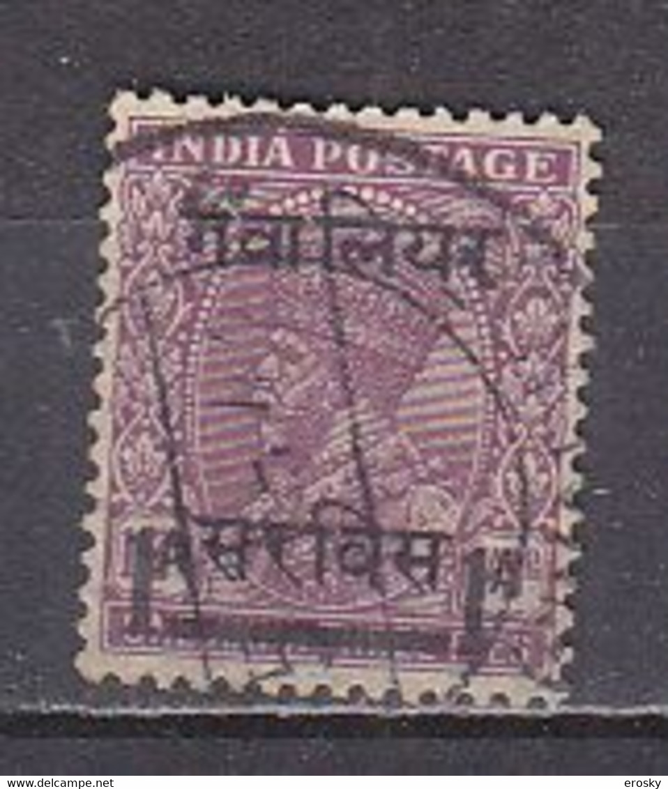 J3536 - BRITISH COLONIES GWALIOR SERVICE Yv N°61 - Gwalior