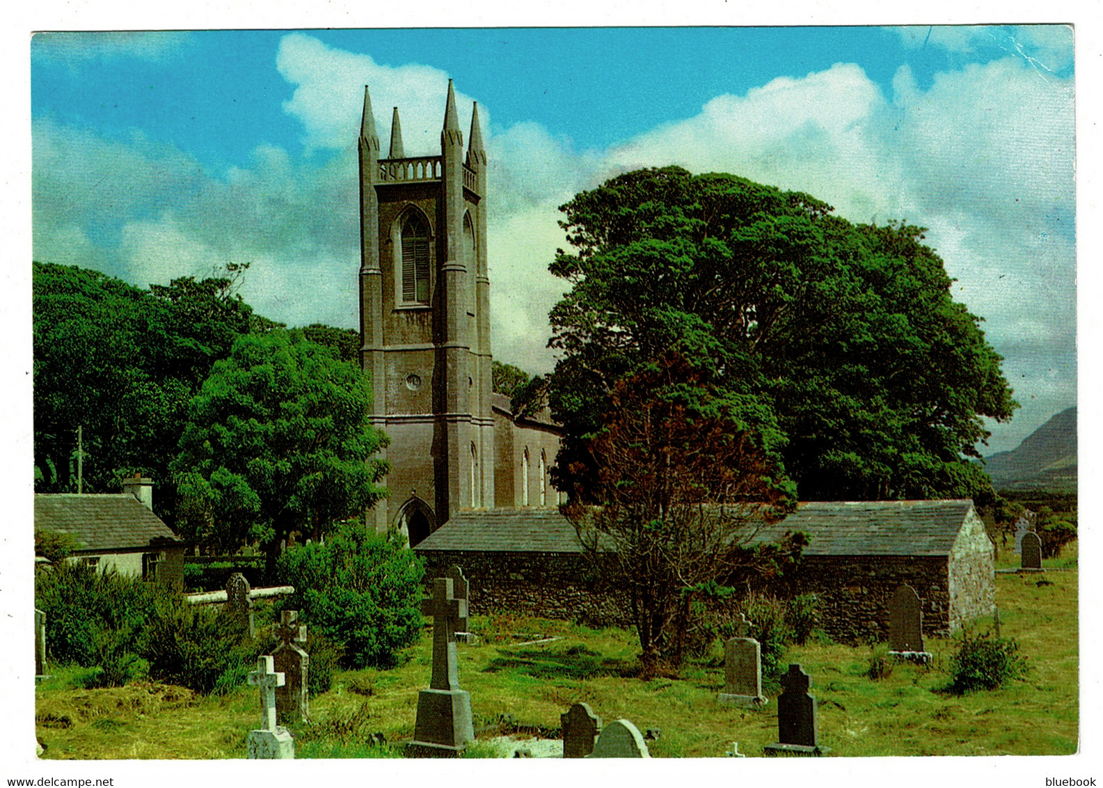 Ref 1489 - Postcard Drumcliff Church Co. Sligo Ireland - Burial Place Of Poet Yeats - Sligo