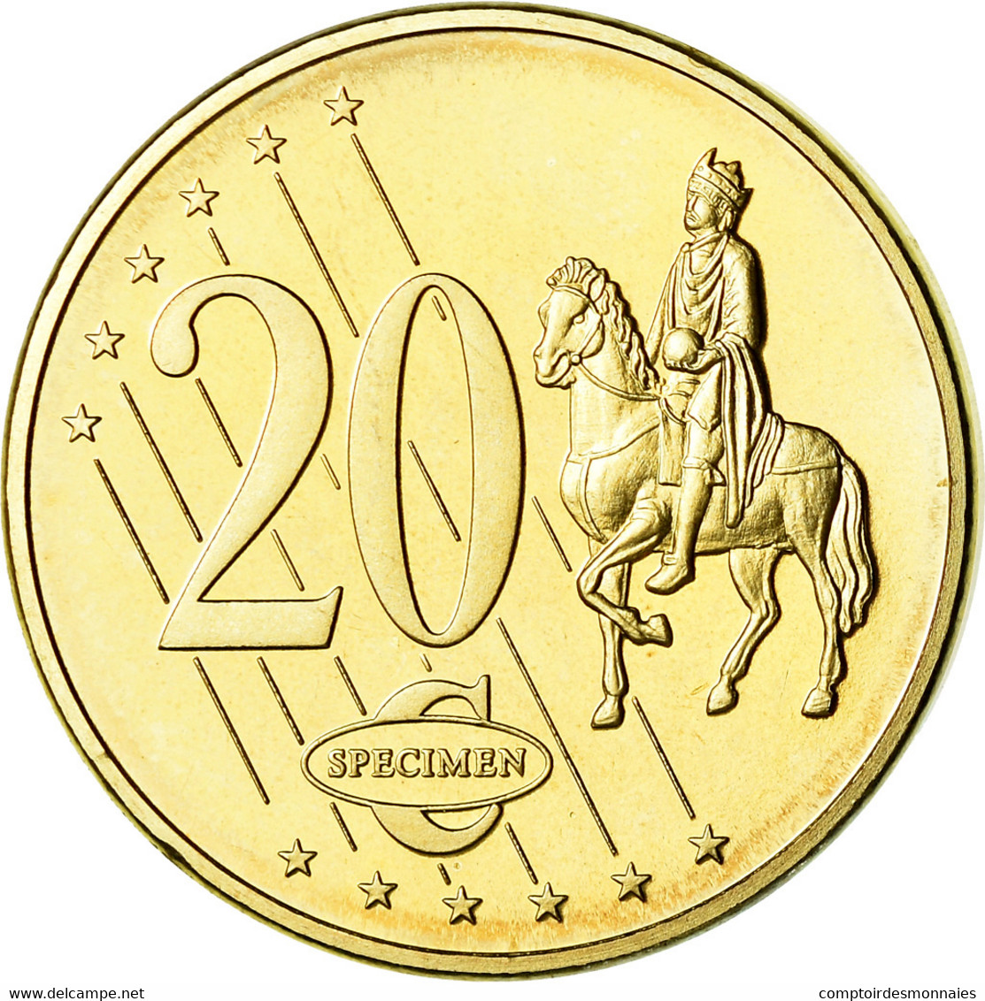 San Marino, 20 Euro Cent, 2005, Unofficial Private Coin, SPL, Bi-Metallic - Pruebas Privadas