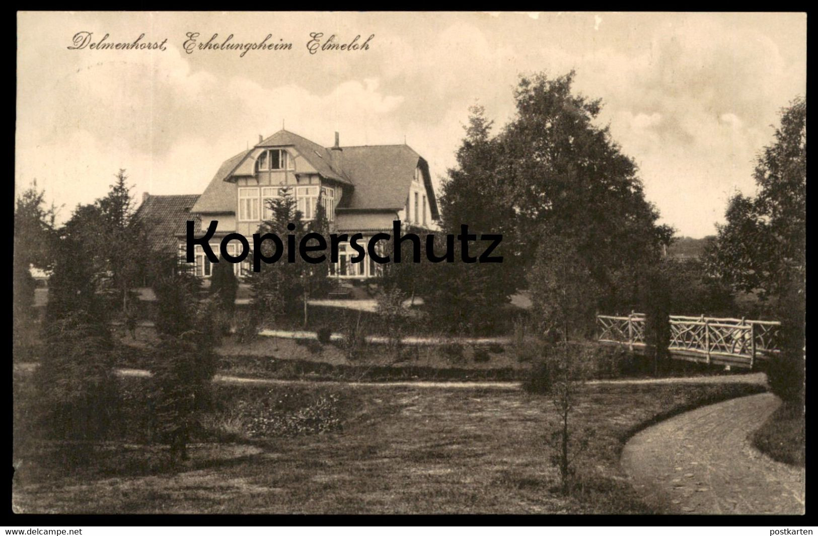 ALTE POSTKARTE DELMENHORST ERHOLUNGSHEIM ELMELOH Heim Ansichtskarte Cpa Postcard AK - Delmenhorst