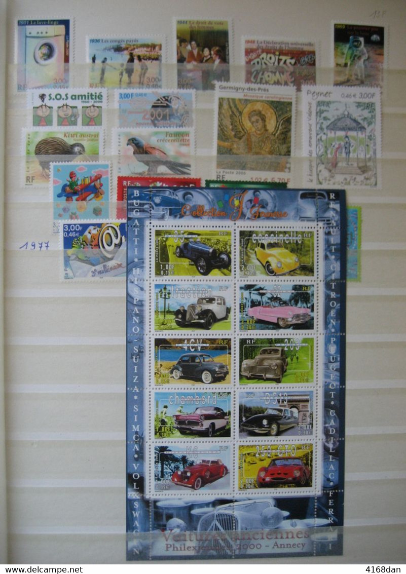 Année  Complète 2000 Neuve** 71timbres (sans Les Bandes Carnets Paires Et Triptyques)n°3294/3366 - 2000-2009