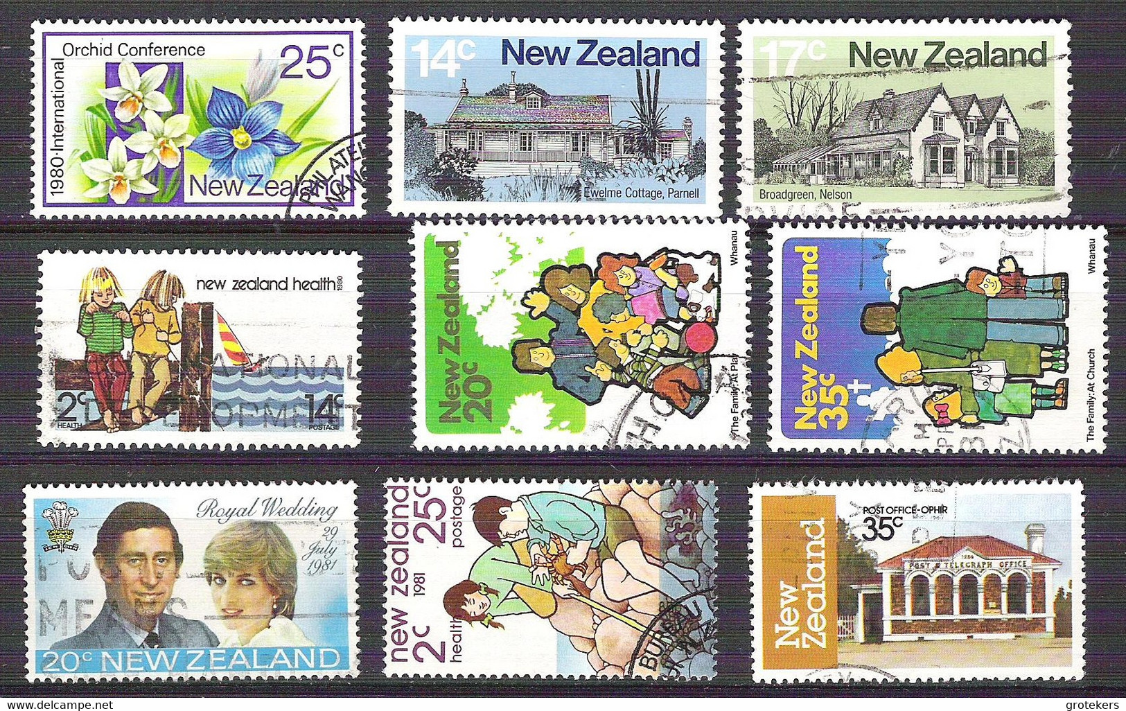 NEW ZEALAND Little Collection From My Doubles .  See Specification. - Collections, Lots & Series