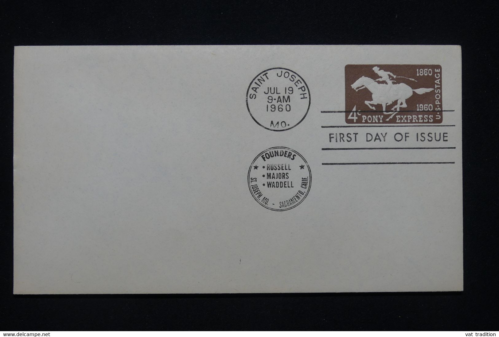 ETATS UNIS - Entier Postal Avec Oblitération FDC En 1960 - L 100133 - 1941-60