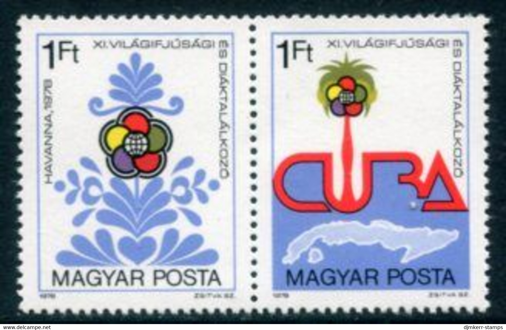HUNGARY 1978 Youth And Student Games MNH /**.  Michel 3303-04 - Unused Stamps